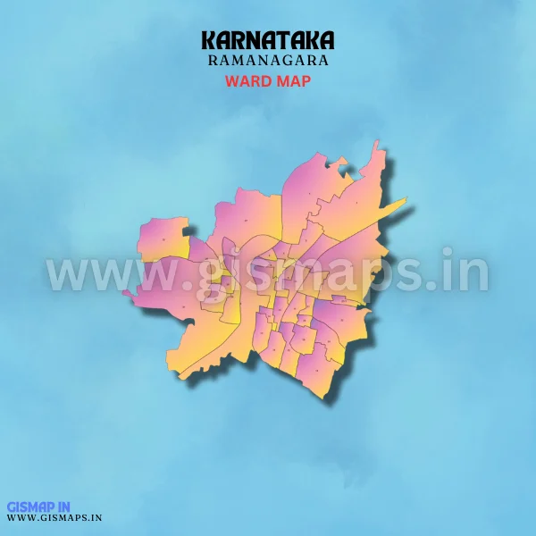 Ramanagara Ward Map (Karnataka)